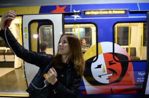 Поїзд «Серце Росії» курсує лондонським метро